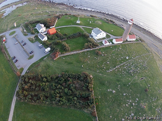 Lista Lighthouse and the area around.